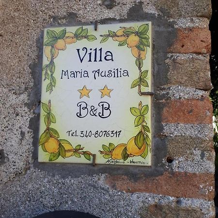 B&B Villa Maria Ausilia Taormina Esterno foto